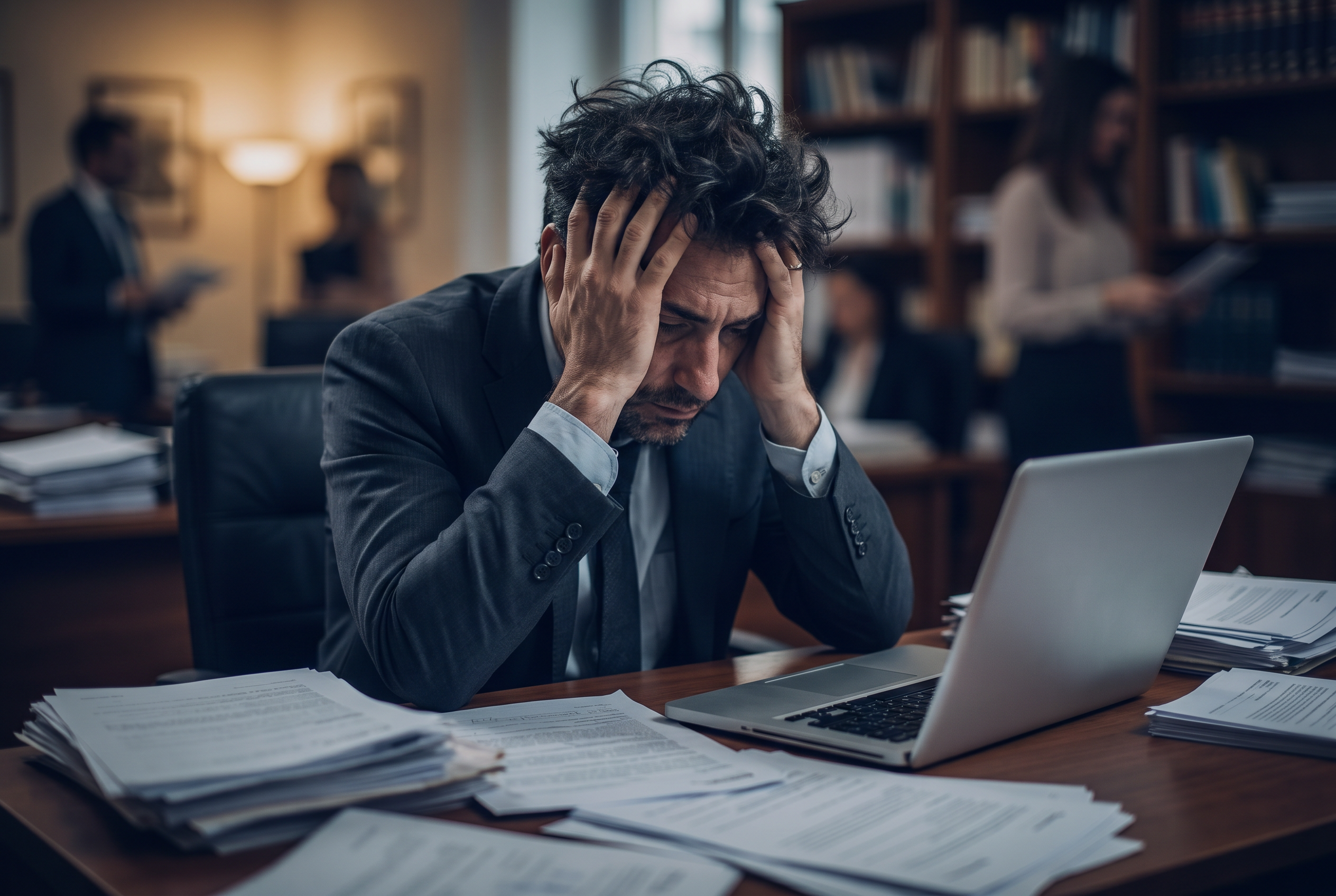 Imprenditore stressato dalla gestione del team - Dr. Andrea Celona Psicologo del Business